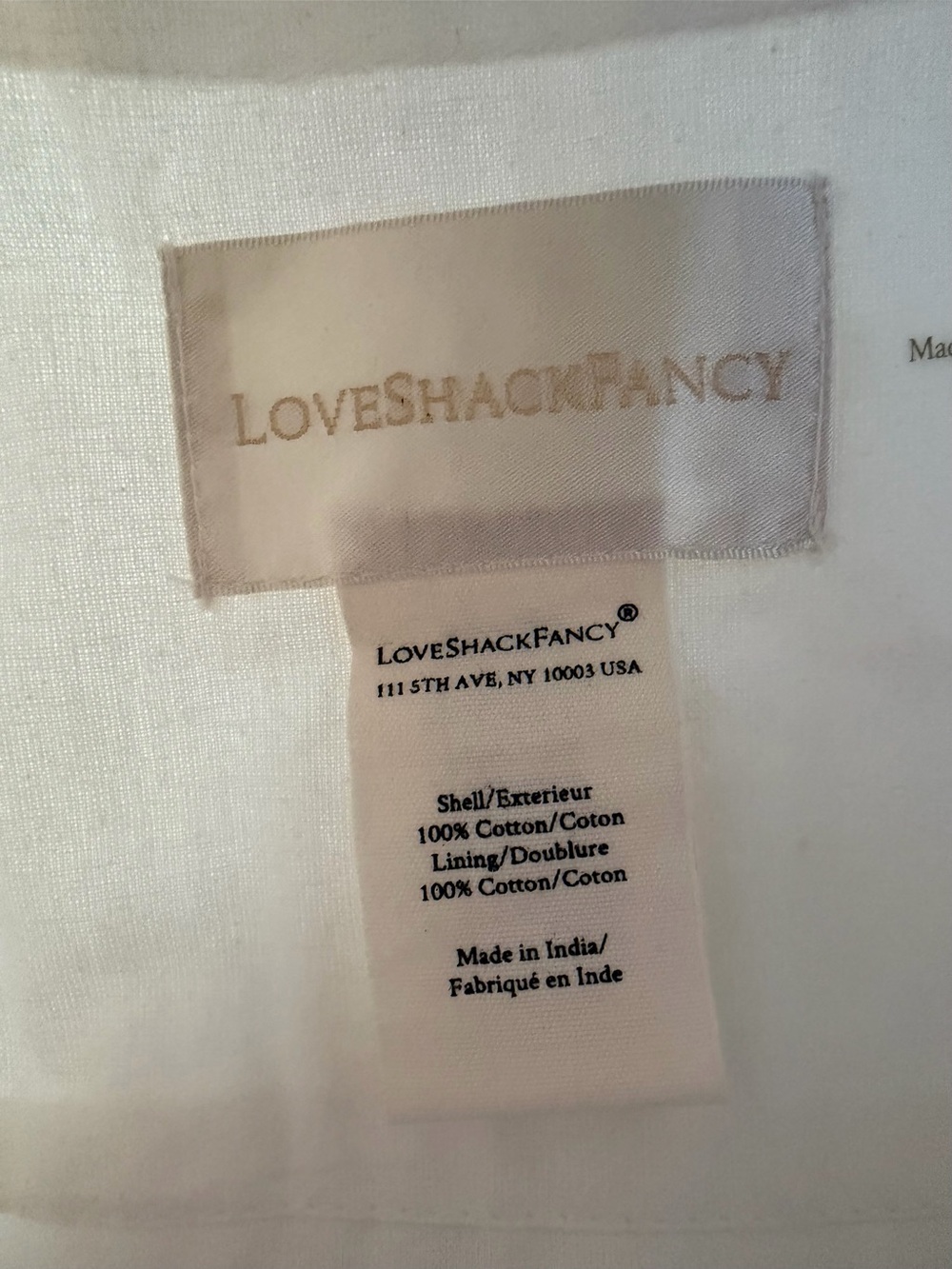 LoveShackFancy x Anthropologie Quilted Soft Pink Floral Backpack - Picture 10 of 10